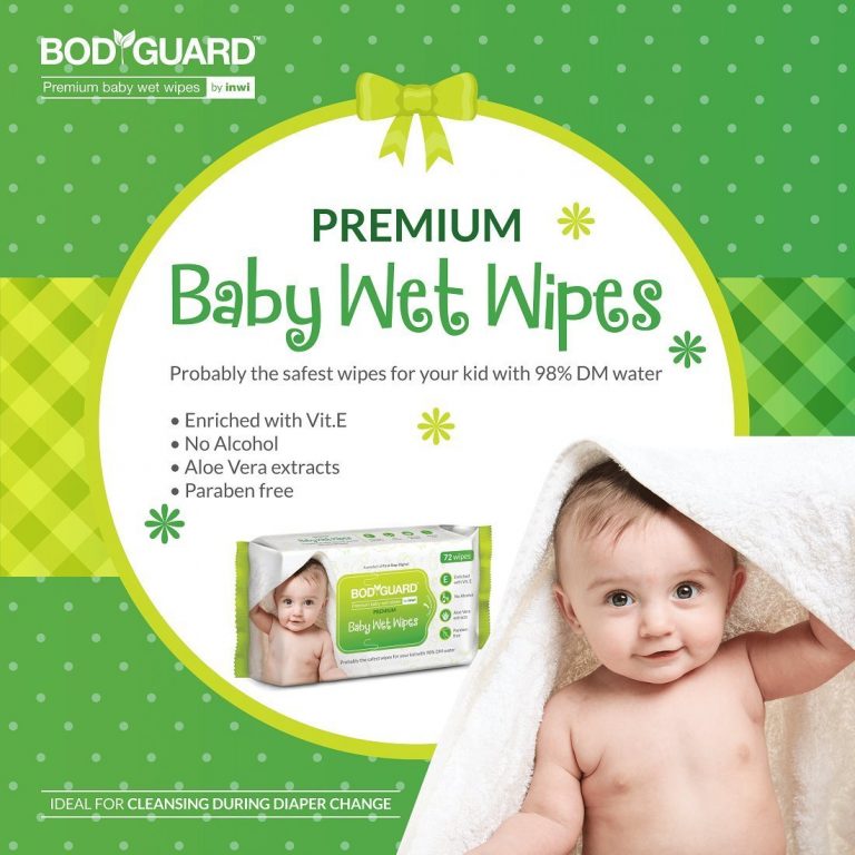 Premium Baby Wet Wipes (Pack of 72 Wipes) Bragpacker