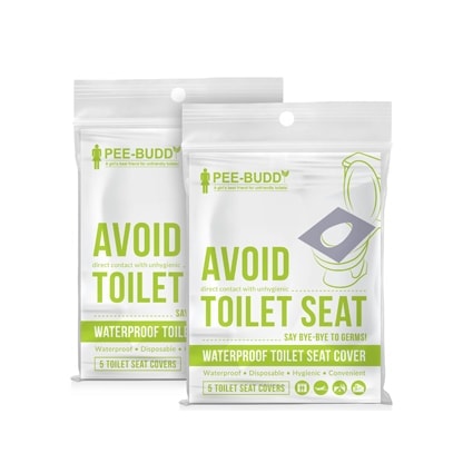 Waterproof Toilet Seat Cover (Pack of 5 Sheets) - Bragpacker