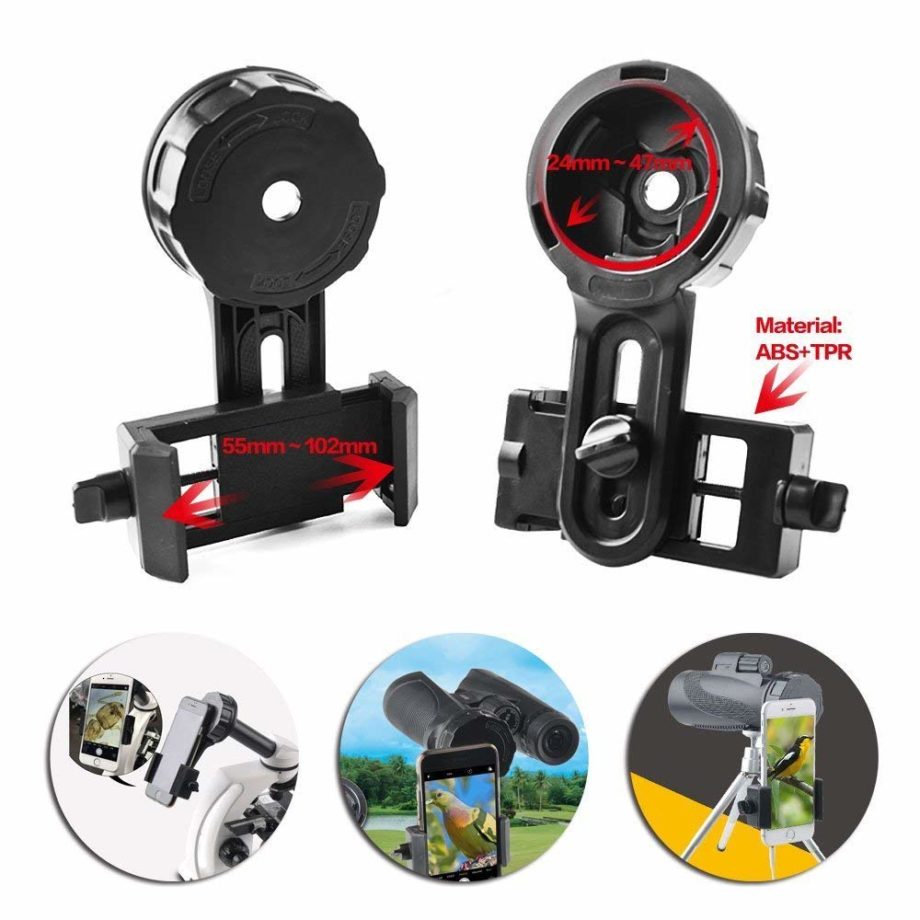 Cell Phone Adapter for Binoculars Bragpacker