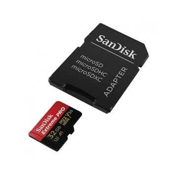SanDisk 32GB Extreme Pro microSD Card with SD Adapter