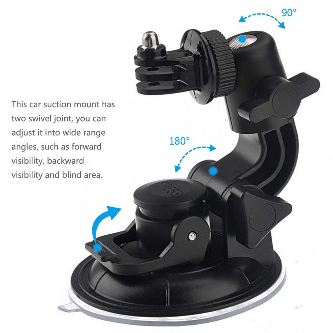 Suction Mount for GoPro (Indoors) Bragpacker