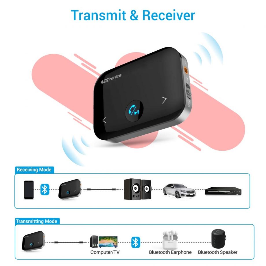 portronics bluetooth transmitter